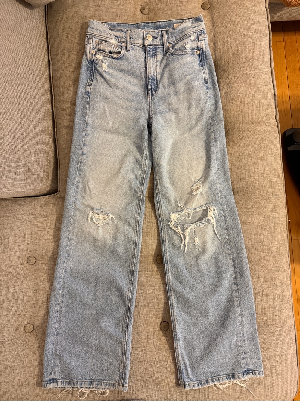 AYR The Secret Sauce Distressed Jeans Womens Size 26s